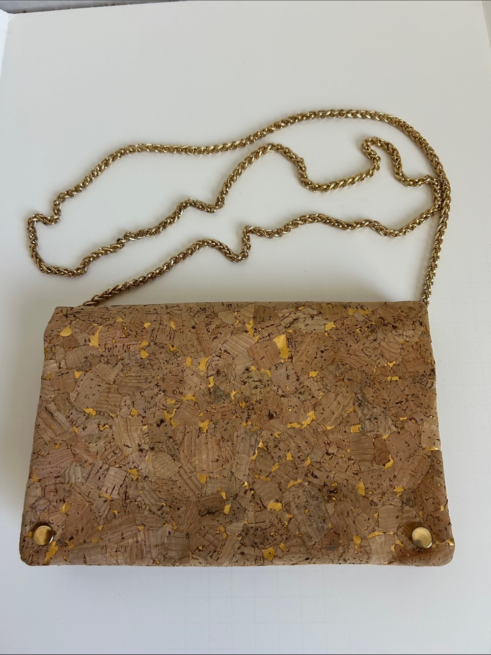 Street Level 100% Cork Crossbody Bag